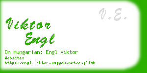 viktor engl business card